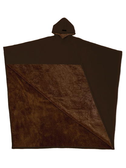 Große Kuscheldecke mit Kapuze Warm