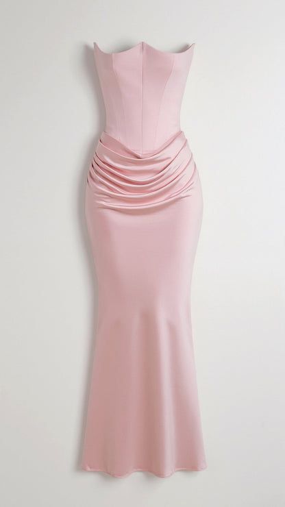 Damen Maxi-Kleid Hochzeitsgast-Eleganz Lang