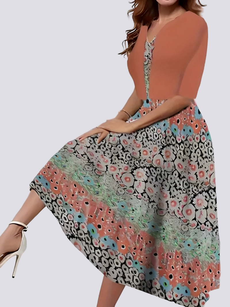 Damen Abendkleid Set Zweiteilig Lang Elegantes