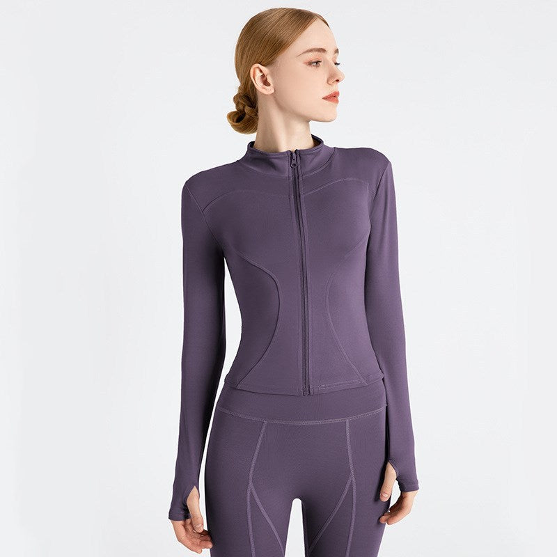Damen Sportjacke Slim Fit Figurbetont - Norvielle