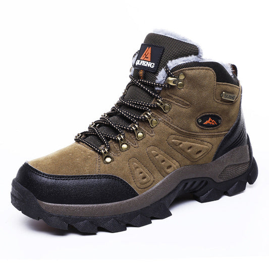 Damen Wanderschuhe Robust Wasserdicht Schwarz - Norvielle