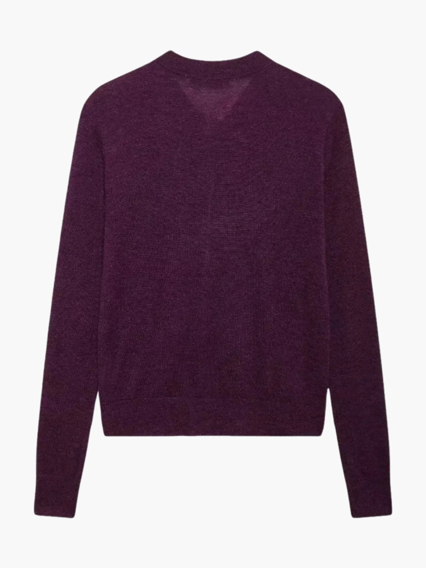 Damen Strickjacke Krawattenausschnitt Mit Taschen