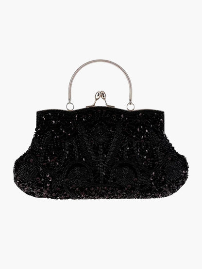 Bestickte Damenhandtasche Vintage Stil Frauen