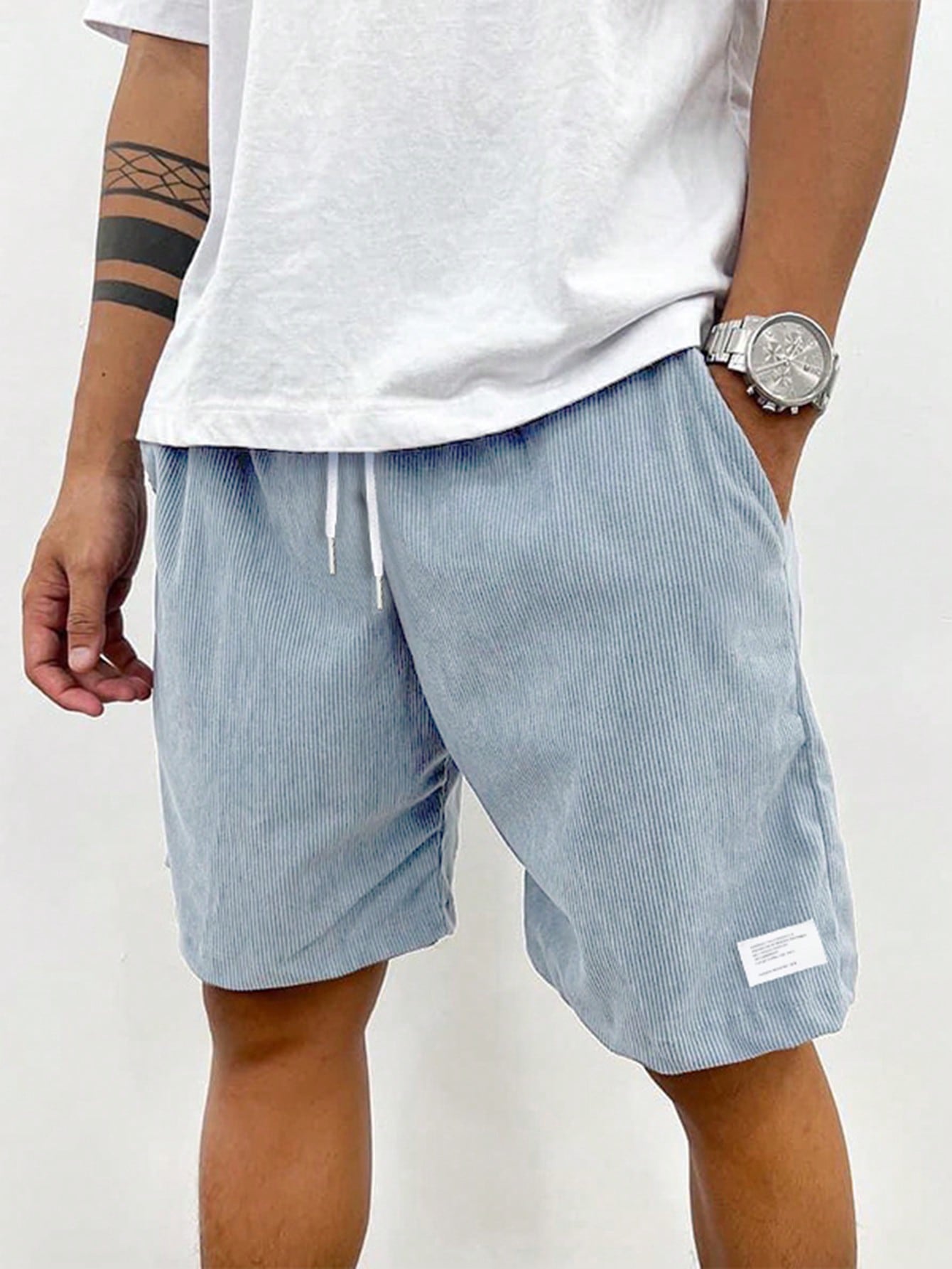 Herren Shorts Bequem Mit Kordelzug Sommer