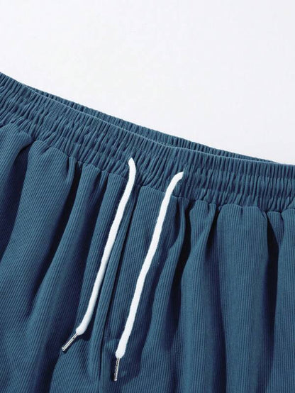 Herren Shorts Bequem Mit Kordelzug Sommer