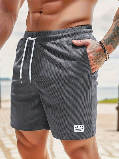 Herren Shorts Bequem Mit Kordelzug Sommer