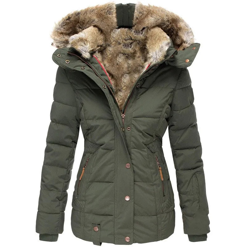 Damen Winterjacke Warm Verstärkt