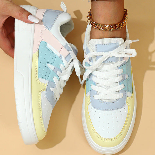 Damen Sneaker Sportlich Trendy Mode Schuhe - Norvielle