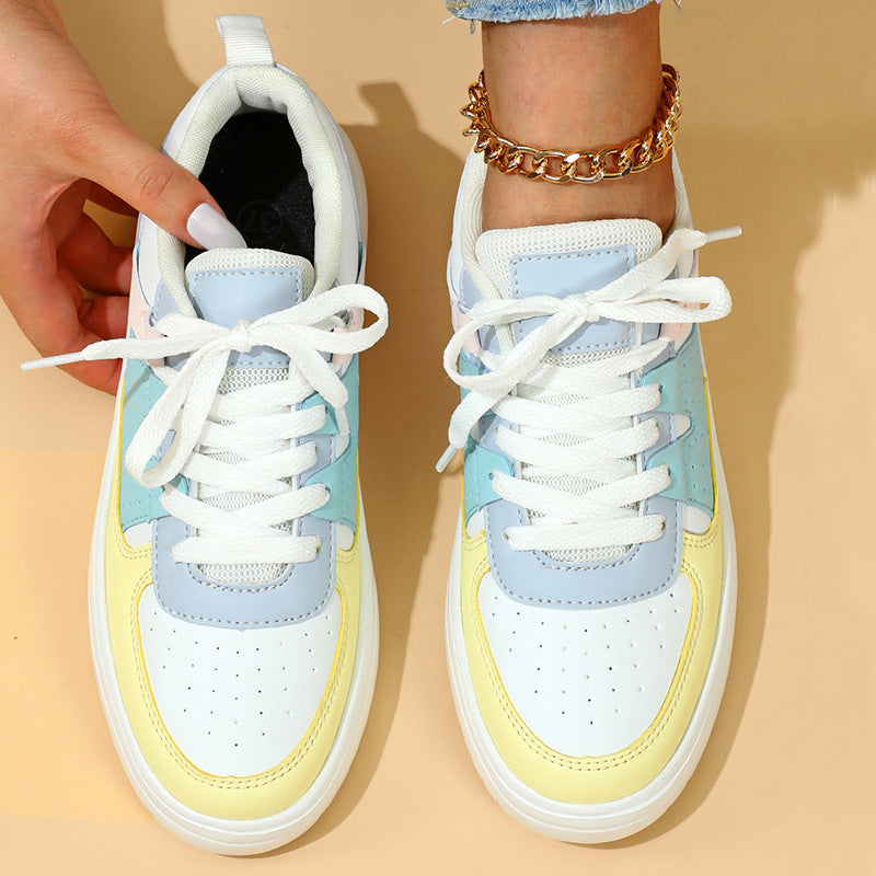 Damen Sneaker Sportlich Trendy Mode Schuhe