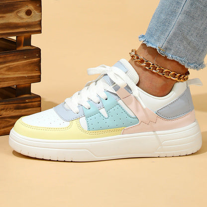 Damen Sneaker Sportlich Trendy Mode Schuhe