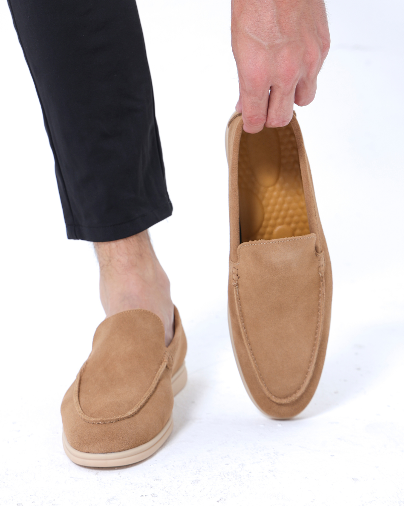 Herren Loafer aus Wildleder Elegantes Design