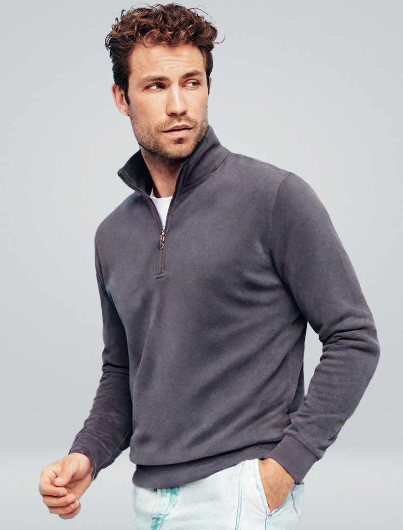 Damen Fleece Rollkragenpullover Warm Beige - Norvielle