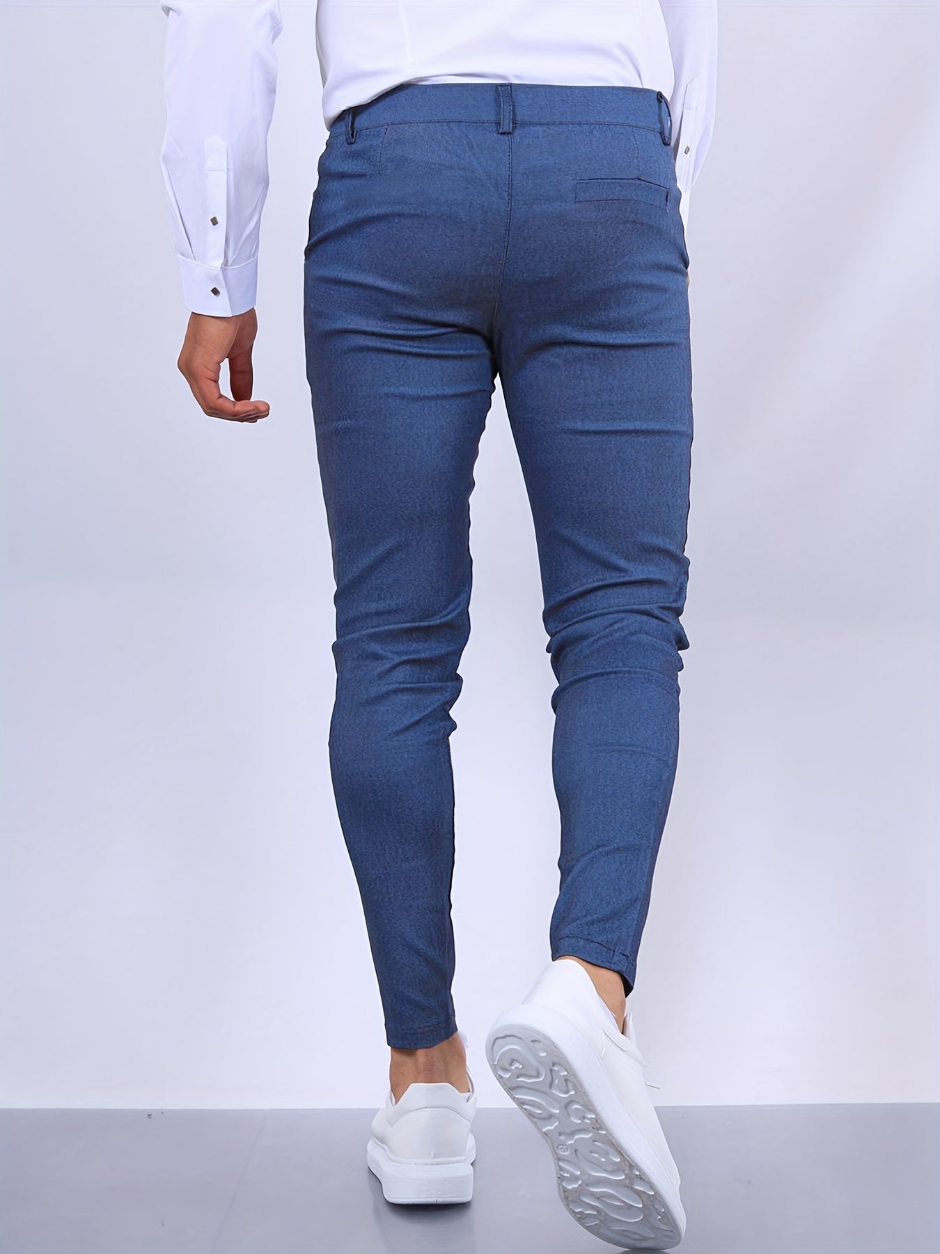 Herren Businesshosen Slim Fit Elegant