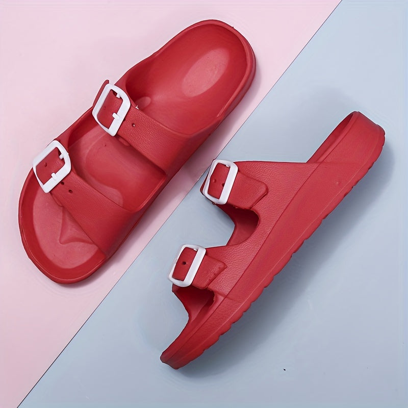 Herren Sandalen Doppelriemen Bequem
