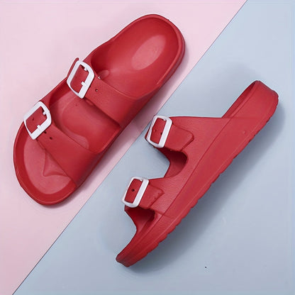 Herren Sandalen Doppelriemen Bequem