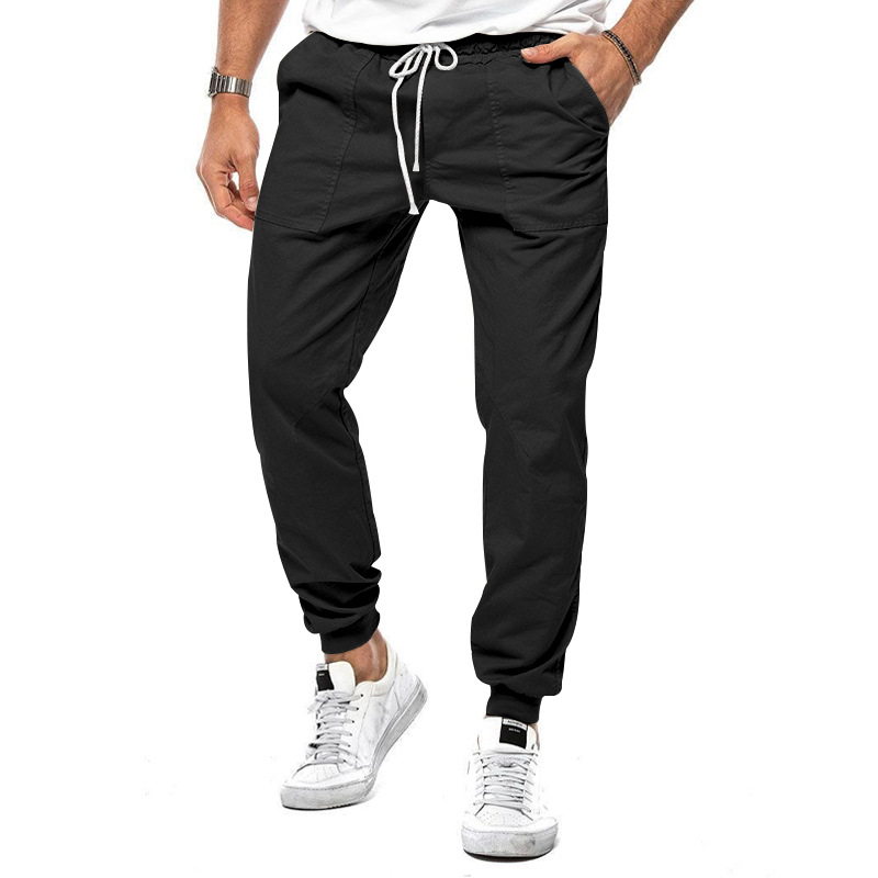 Herrenhose Micro Stretch Komfort Schwarz - Norvielle