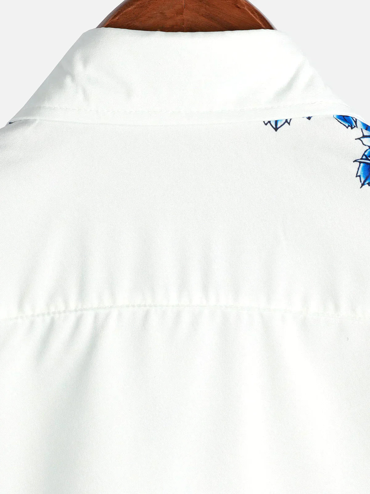 Männer Kurzarm Hemd Floral Sommerhemd
