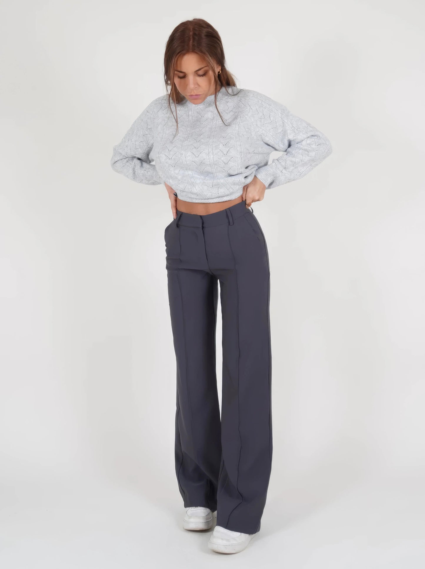 Damenhosen Slim Fit Chic Hoch - Norvielle