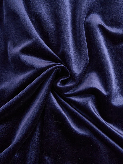 Elegantes Damen Samtkleid Party Midikleid