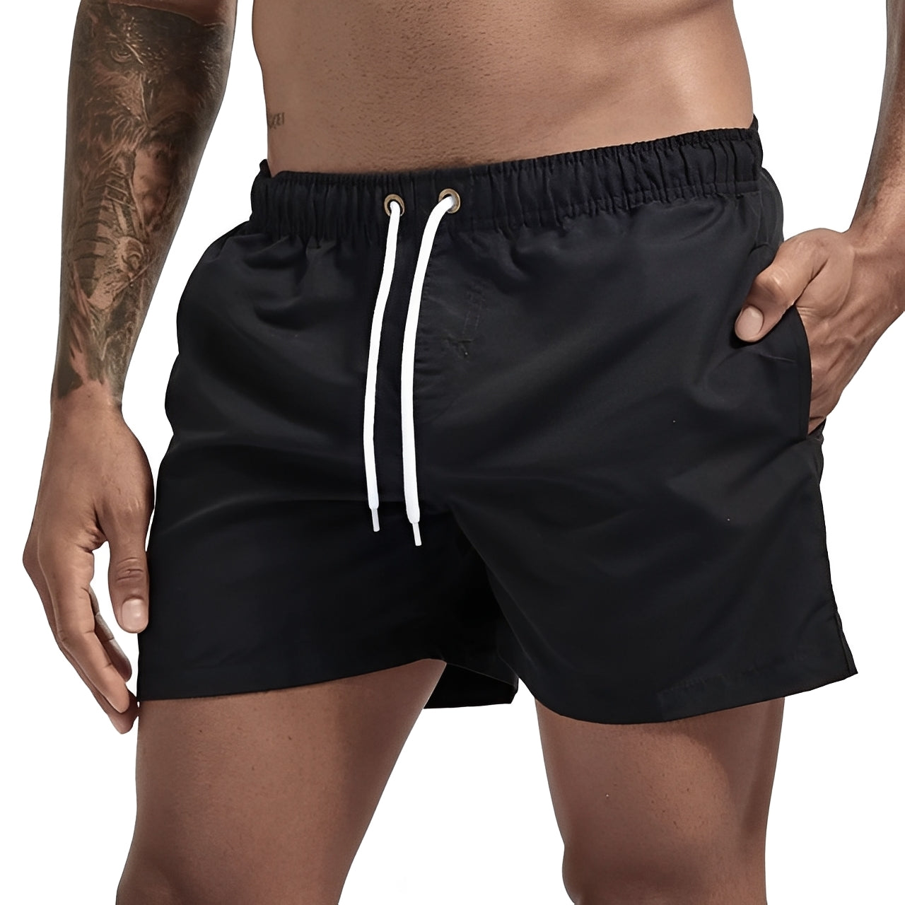 Herren Shorts Sommer Bequem Leicht
