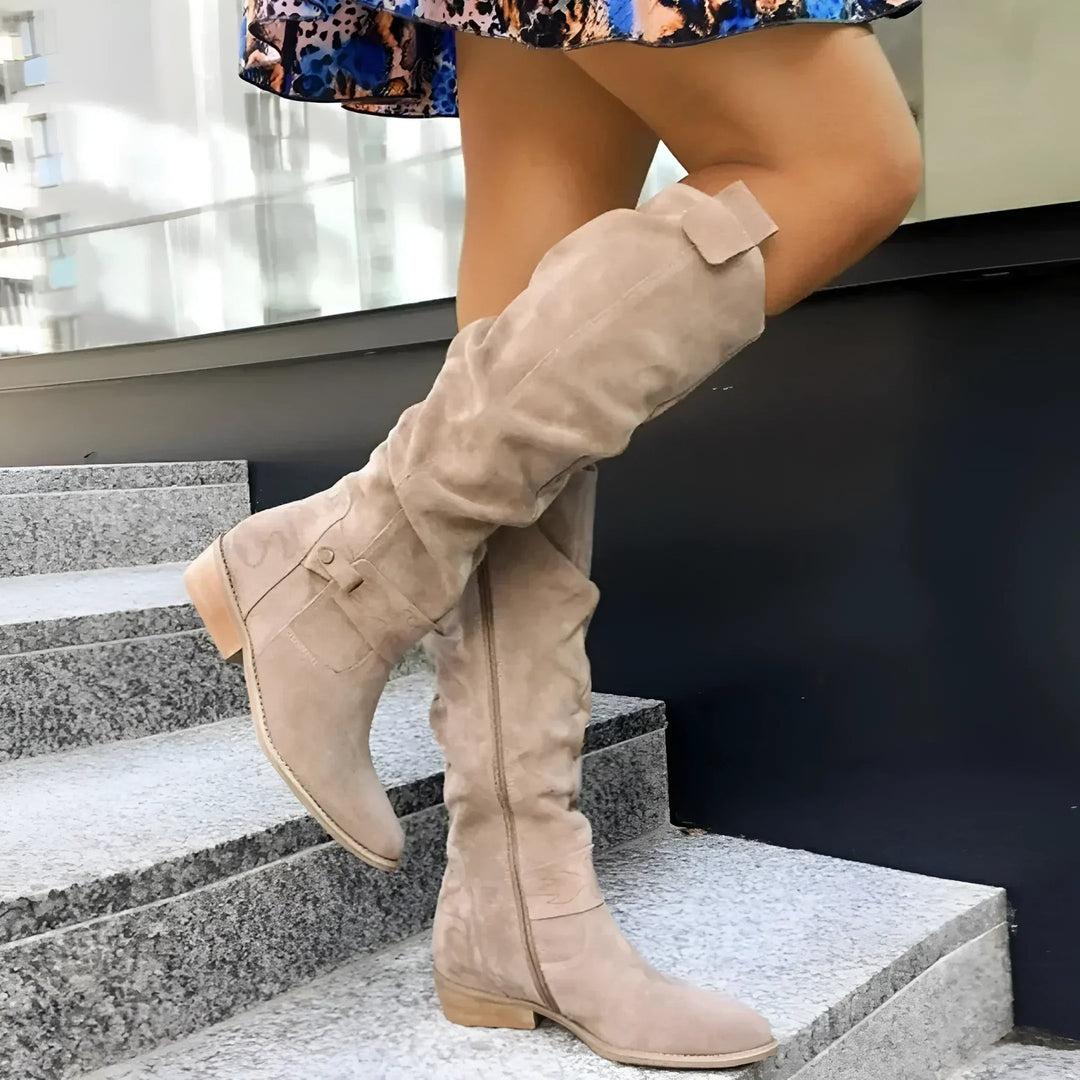 Damen High Heel Knöchelstiefel Trendy - Norvielle
