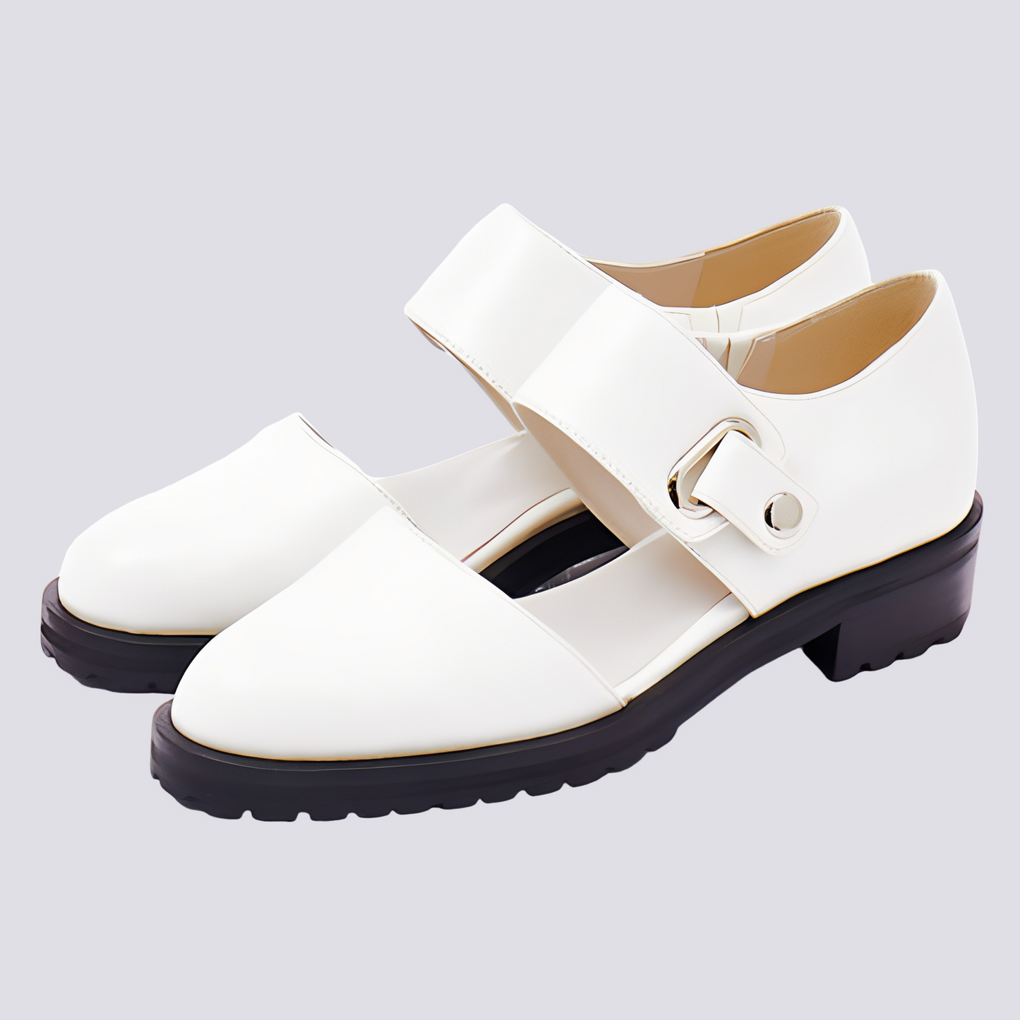 Damen Freizeitschuhe Schnalle Bequem