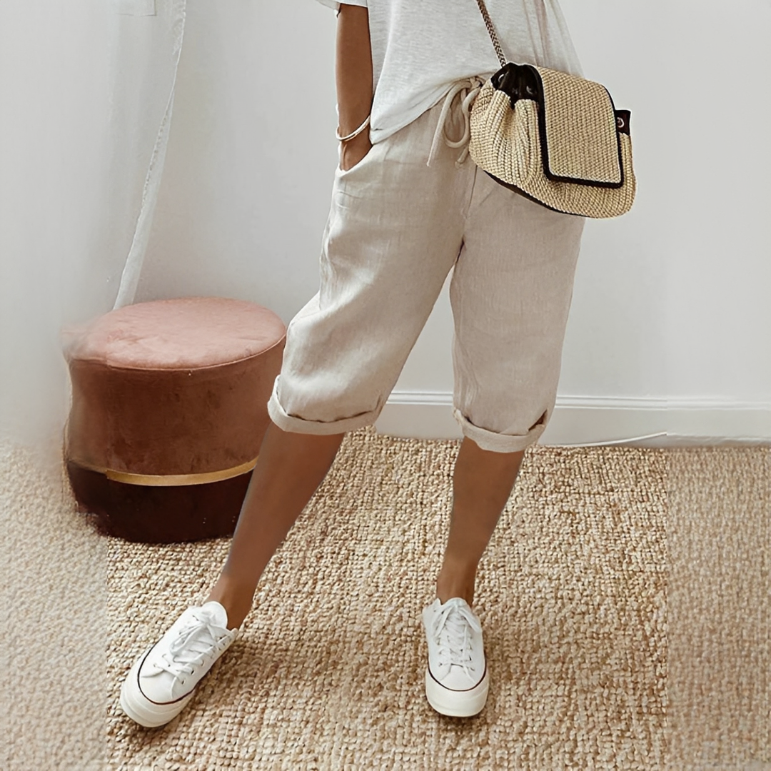 Damen Sommerhose 2er Pack Trendfarben - Norvielle