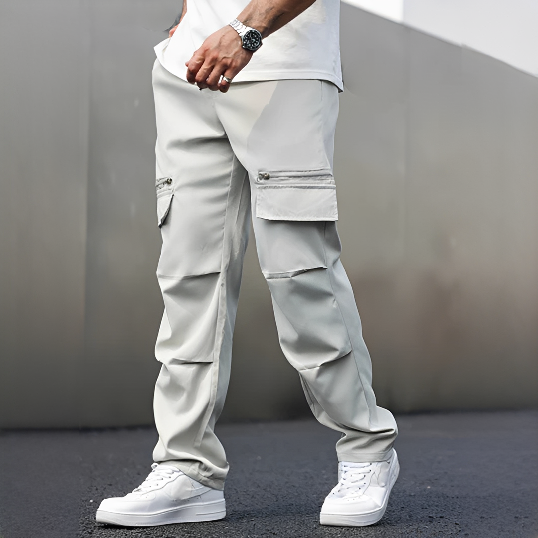 Herren Cargo-Hose Komfort Fit Bequem