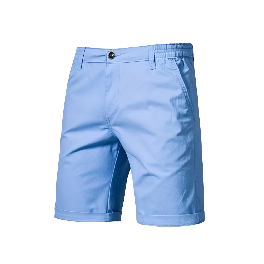 Herren Shorts Leicht Bequem Sommer Schwarz - Norvielle