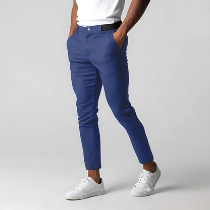 Herren Slim-Fit-Hosen Business