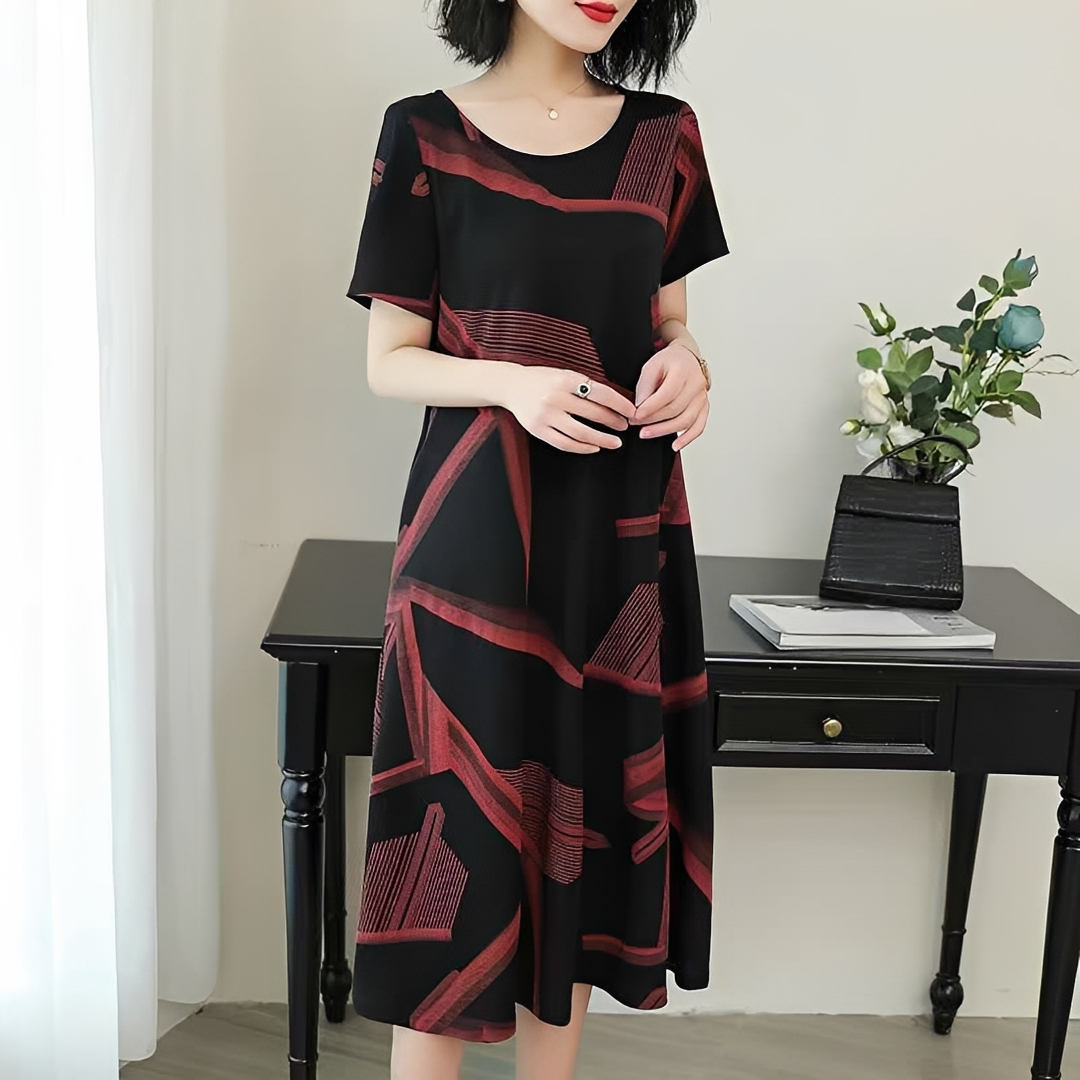 Damen Sommerkleid Modernes Kurzkleid