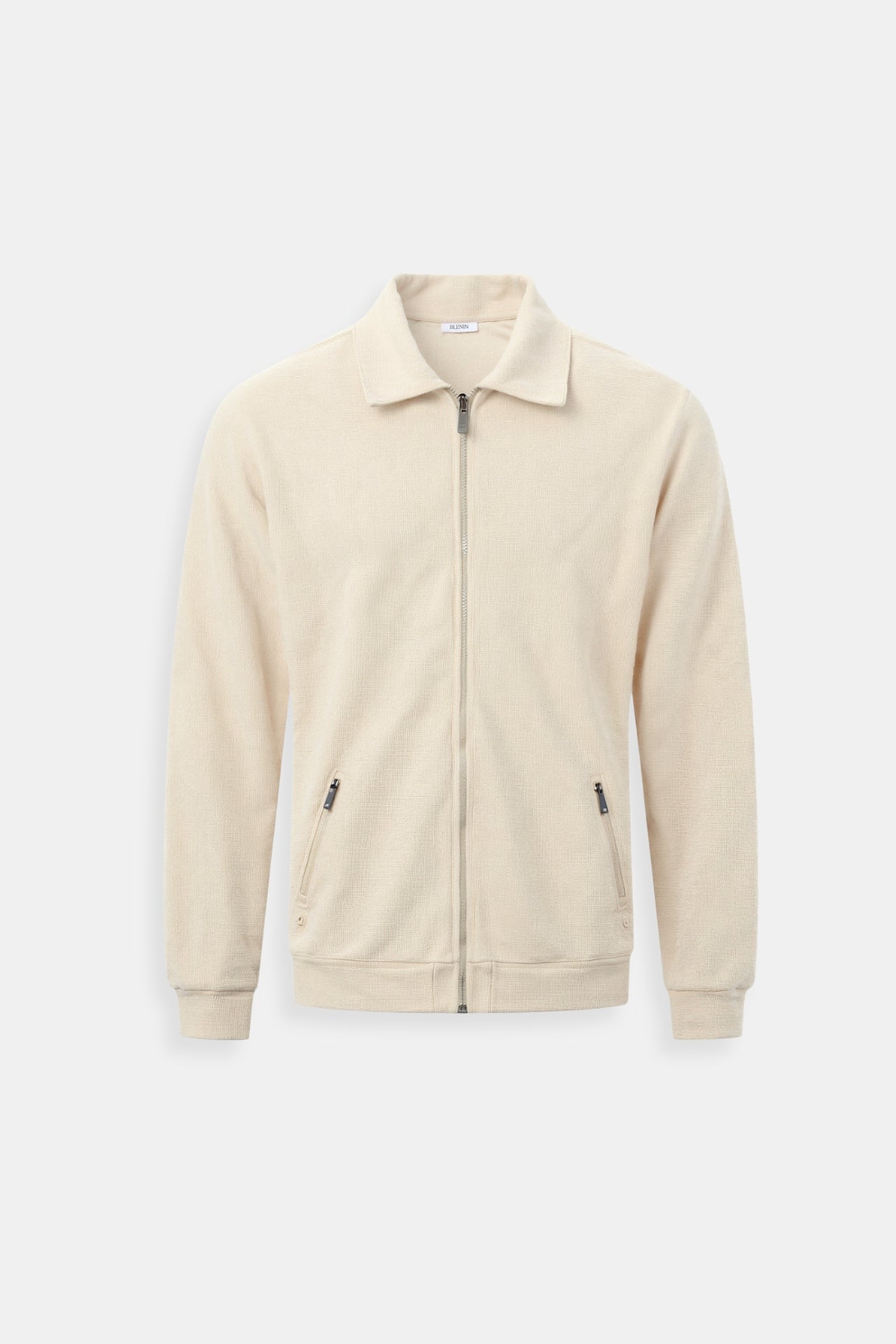 Herren Lederlookjacke Modern
