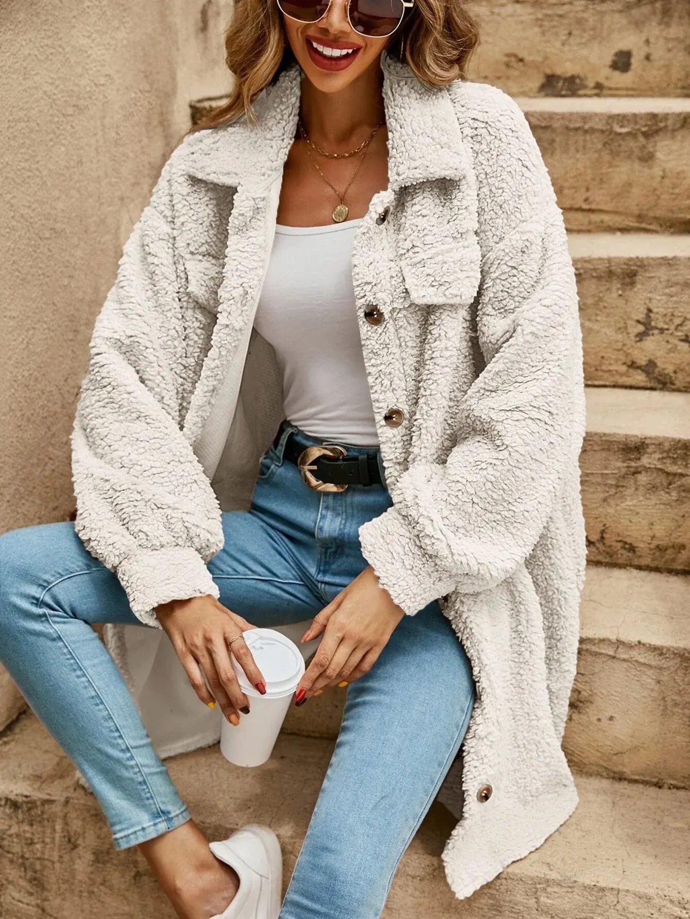 Halie | Bequeme Teddy-Jacke Zendoo.de