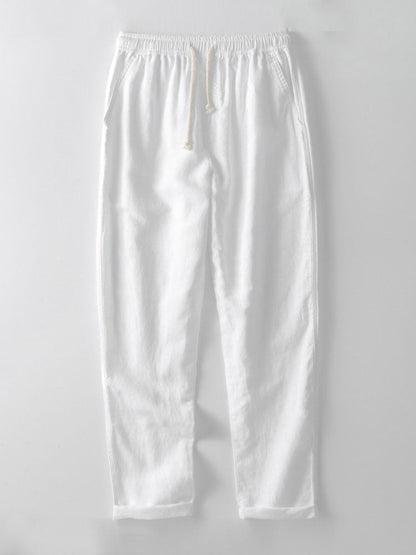 Herren Sommeranzug Hemd Hose Set