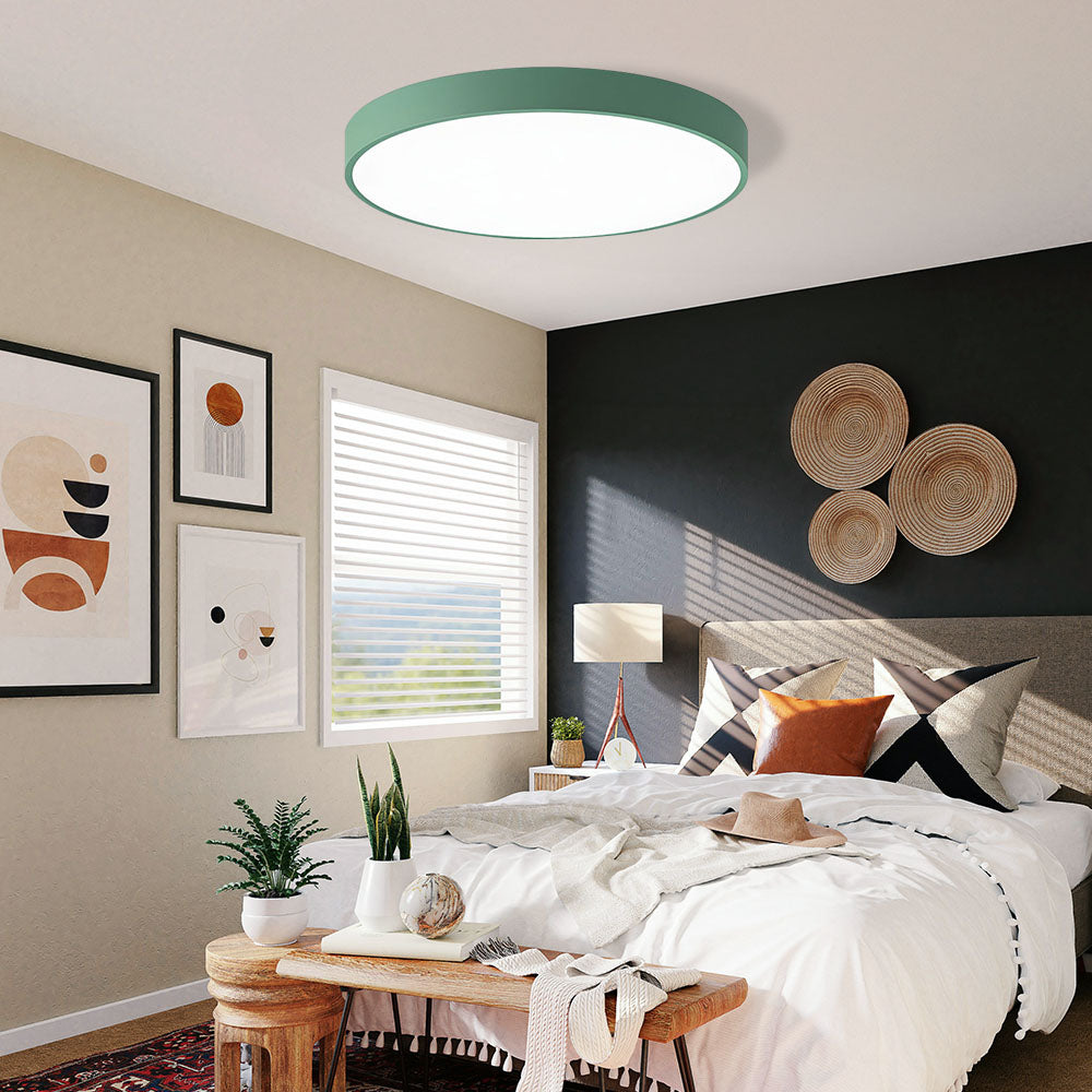 Runde LED Deckenleuchte Skandinavisch Modern