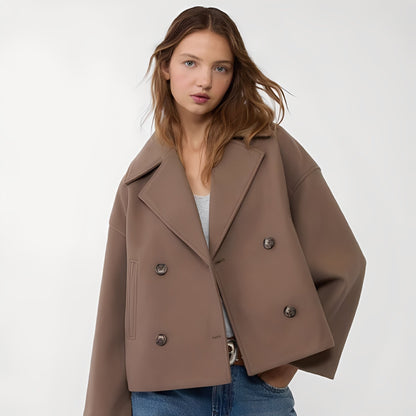 Damen Kurzjacke Freizeit Freizeitjacke Casual - Norvielle