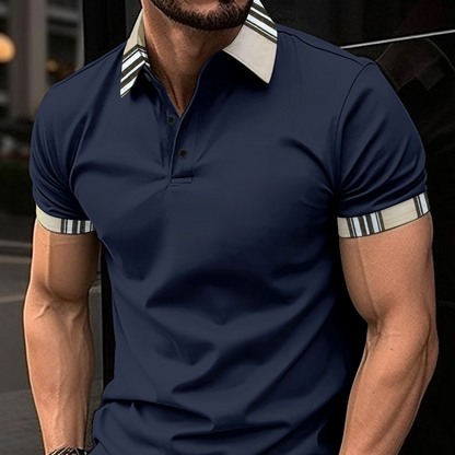 Herren Polo Slim Fit Shirt Qualität