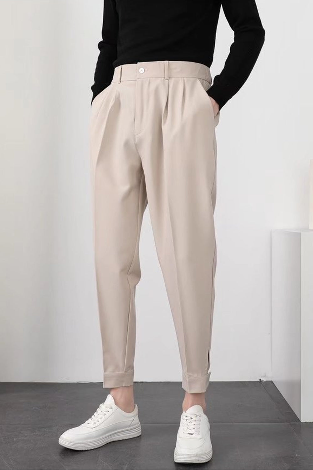 Herren Slim-Fit-Hose Elegant für Business