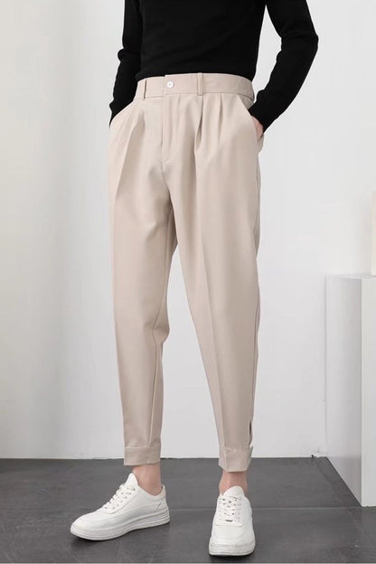 Herren Slim-Fit-Hose Elegant für Business
