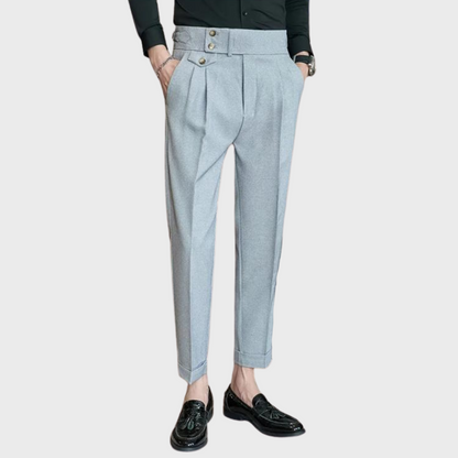 Herren Chino-Hosen Bequem Elegant