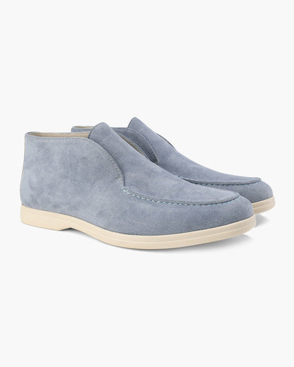 Herren Halbschuh Braun Leder Elegant Business Schuhe