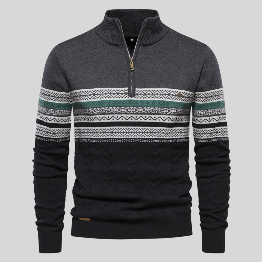 Skandinavischer Damenpullover Warm aus Wolle