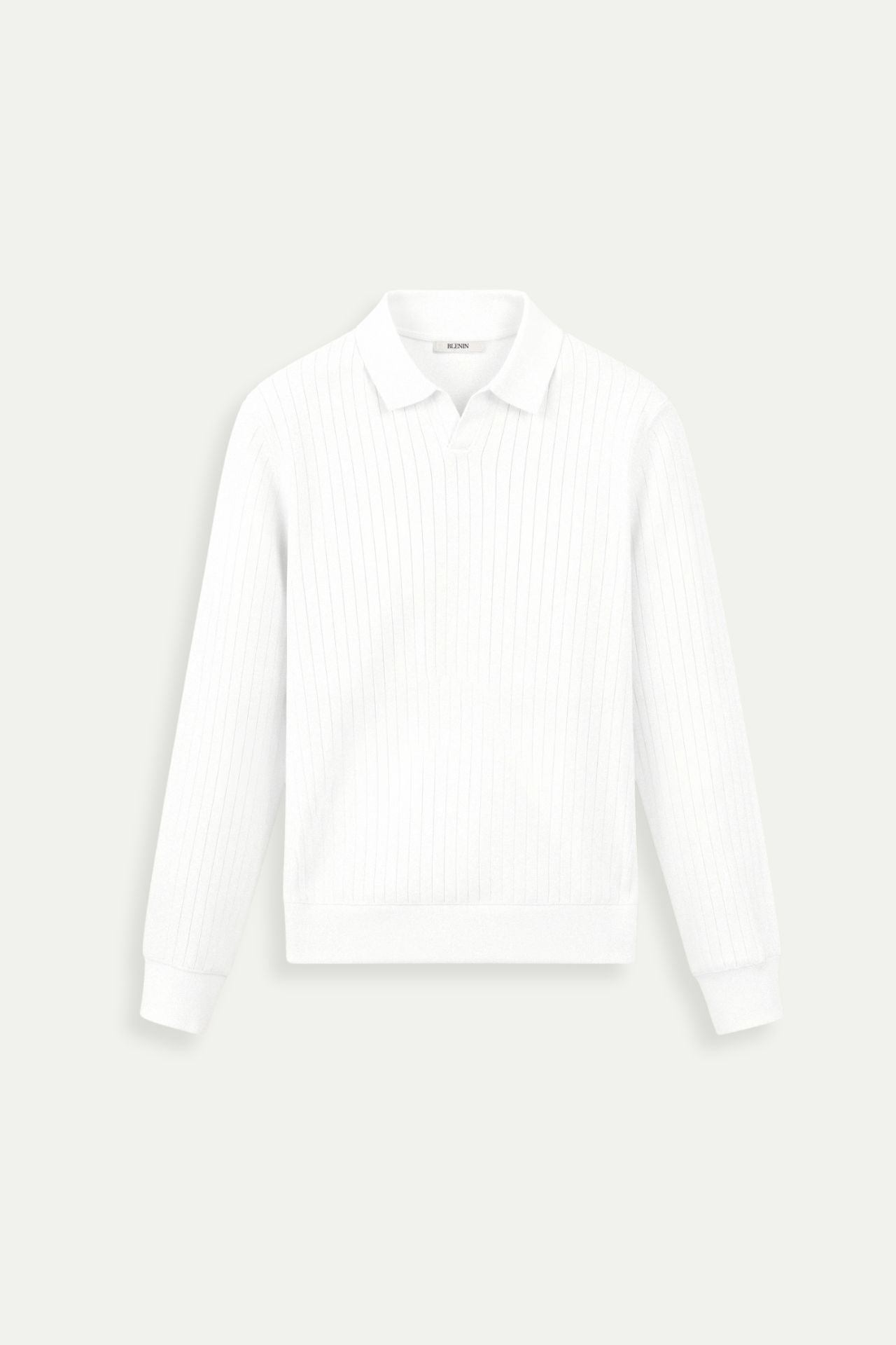 Elegantes Herren Poloshirt Slim Fit Modern Strick