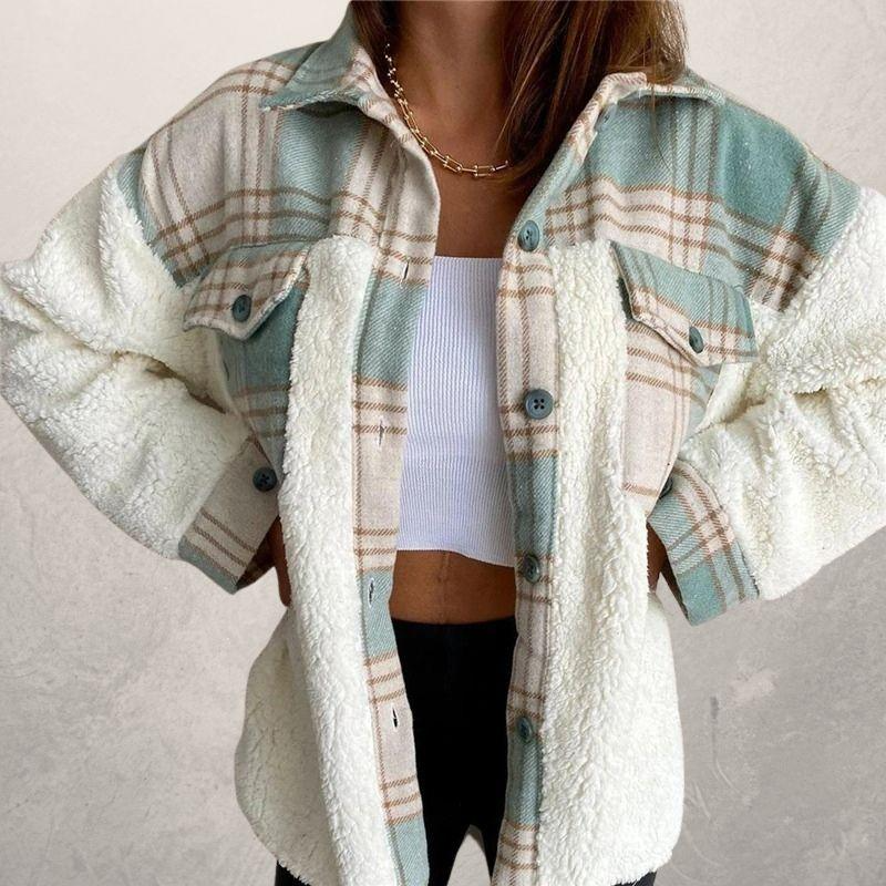 Damen Winterjacke Baumwolle Kuschelig