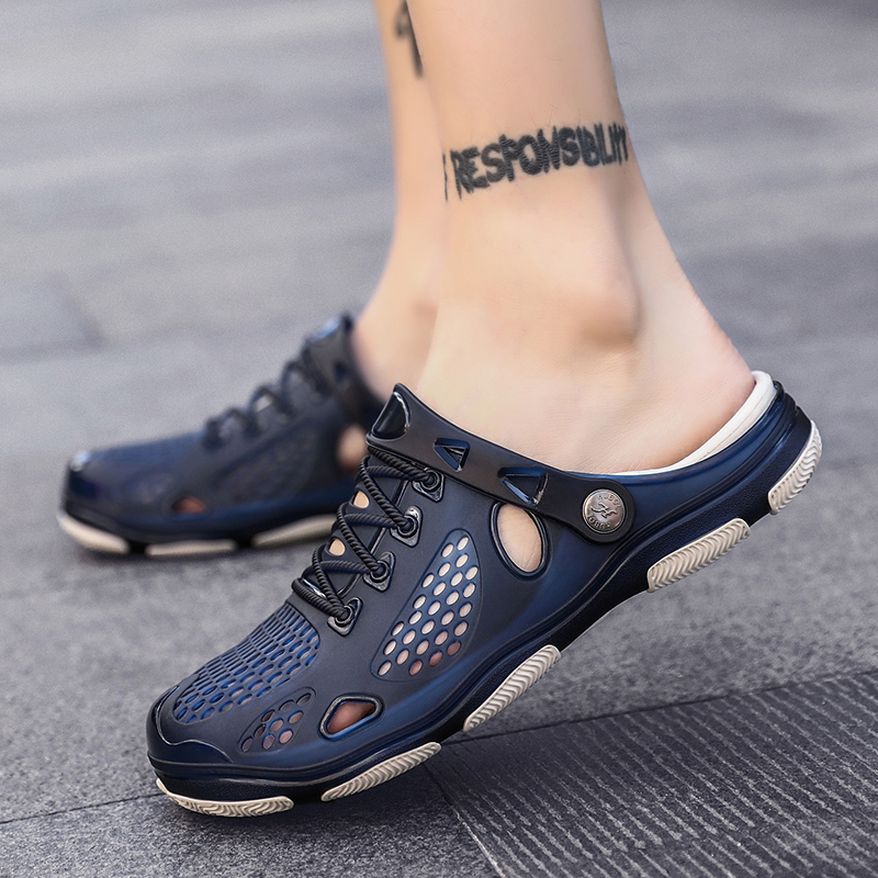 Herren Rutschfeste Strandsandalen Sportlich Sommer