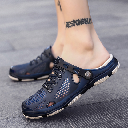 Herren Rutschfeste Strandsandalen Sportlich Sommer