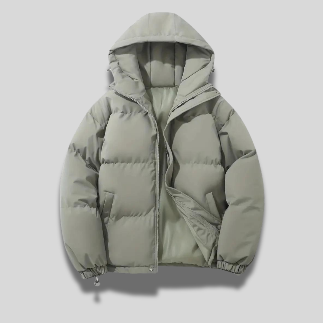 Herren Lederbomberjacke Modern