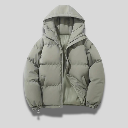 Herren Lederbomberjacke Modern