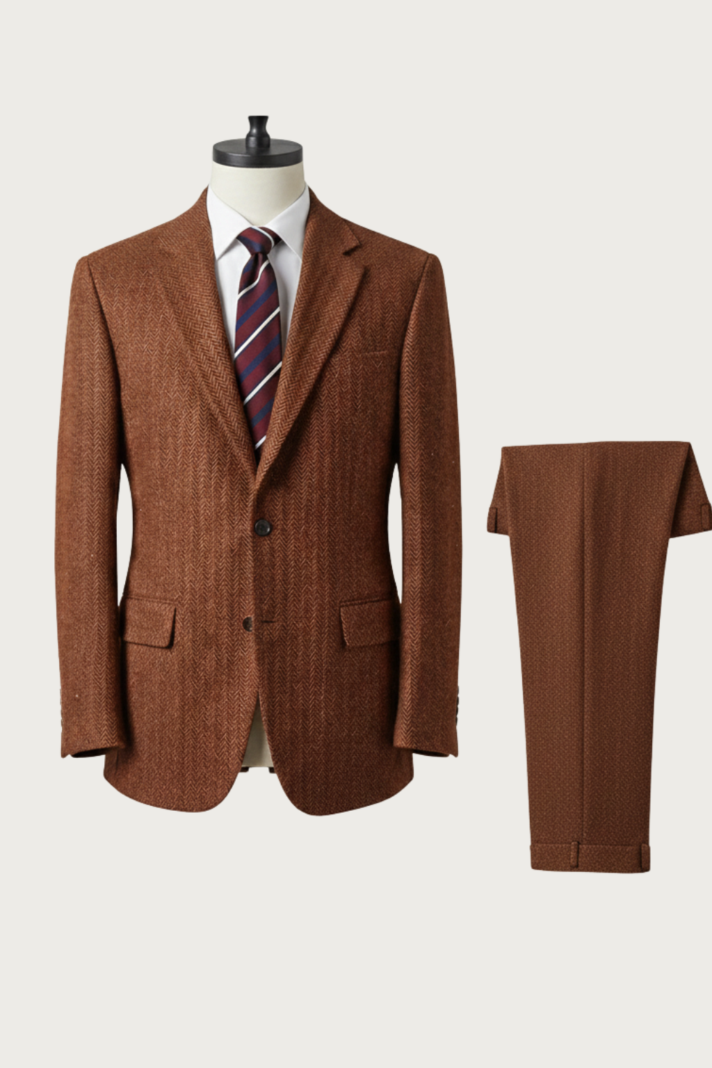Herren Anzug Slim Fit Modern Frühjahr