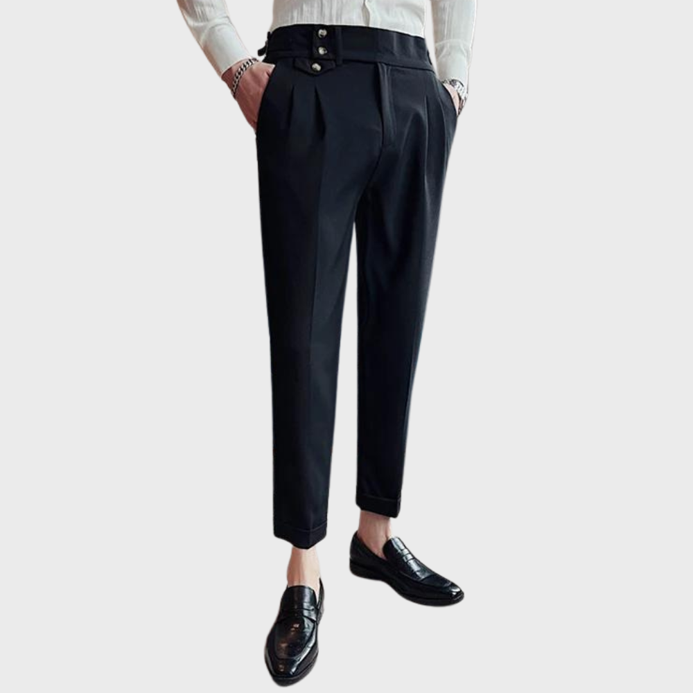 Herren Chino-Hosen Bequem Elegant